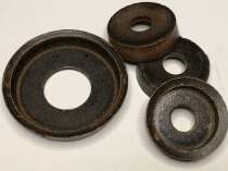 Piston Cup - Leather or Fabric - Inch